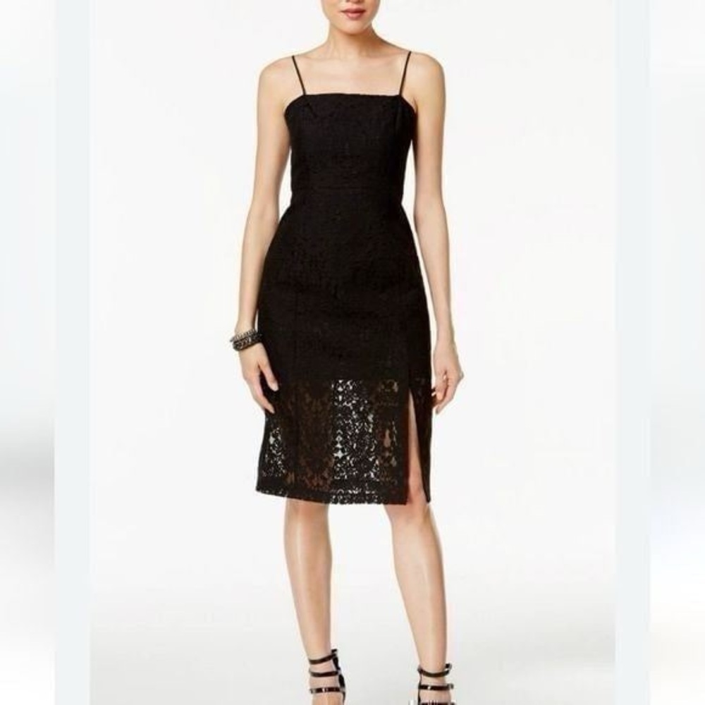 BCBGeneration Lace Midi Dress